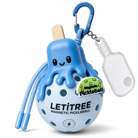 LETiTREE Magnetic Pickleball Keychain - Melting Icecream Magnet Variant 03 (ICE003)